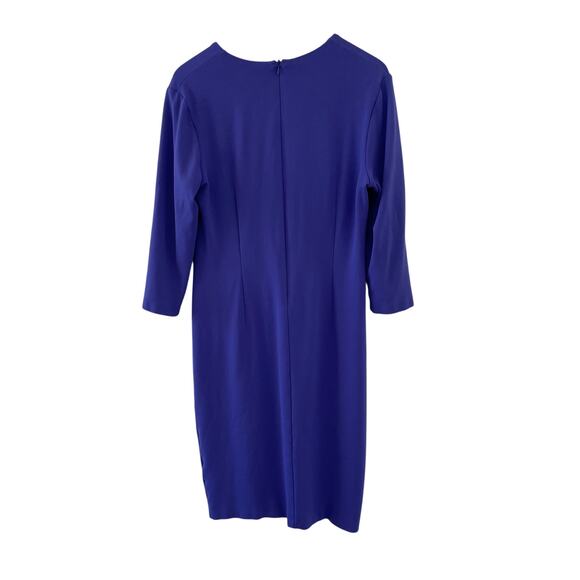 Escada Dress 42 Large Purple Evening Event Wedding Career Mother of Bride Party - Picture 2 of 9